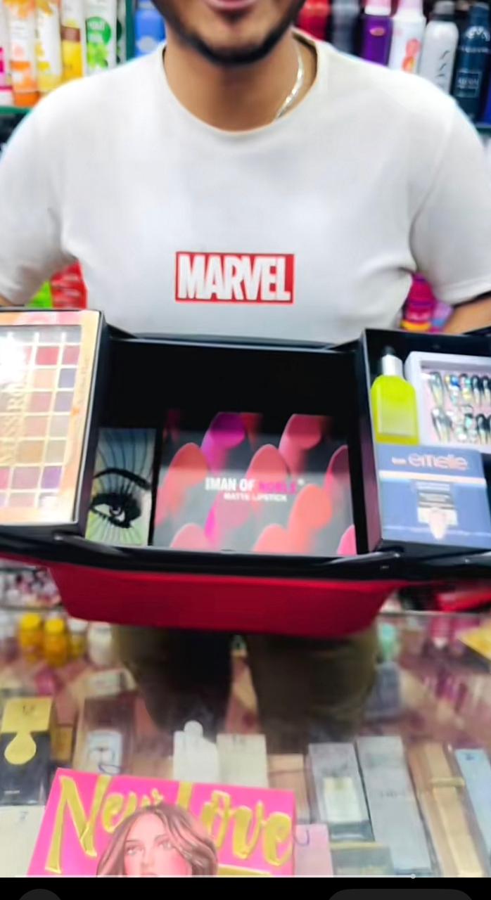 Vanity Makeup Pink Box