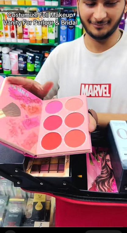 Vanity Makeup Pink Box
